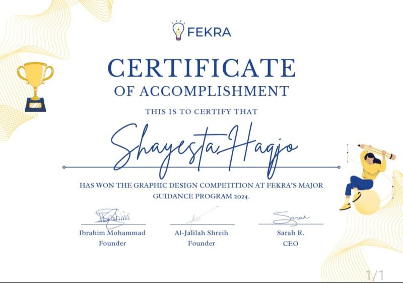 FEKRA Design Competition Winner